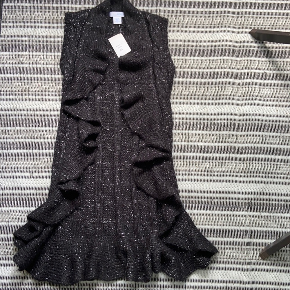 Sleeveless Calvin Klein choice holiday cardigan🎁24 hour price drop. !